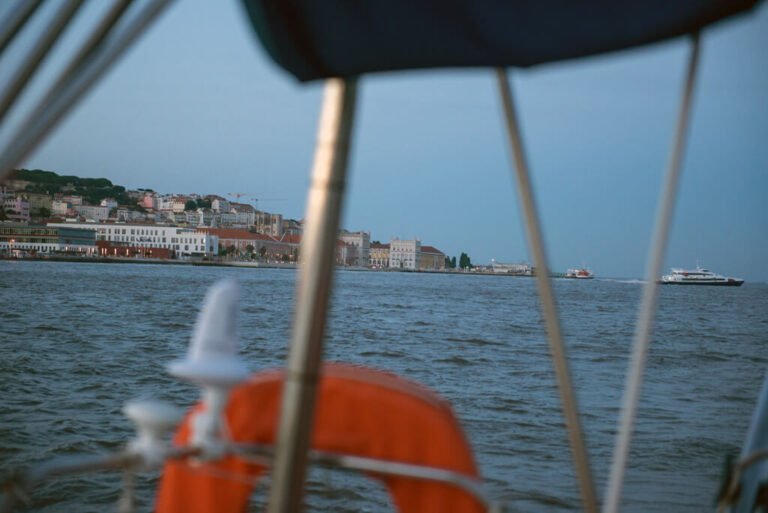 Vista para a margem de Lisboa