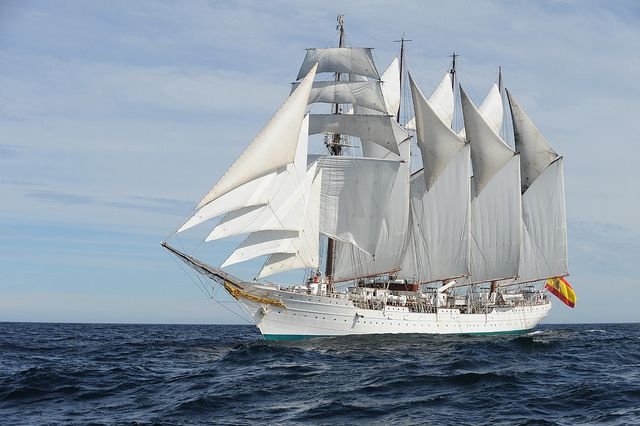 Historic warship
