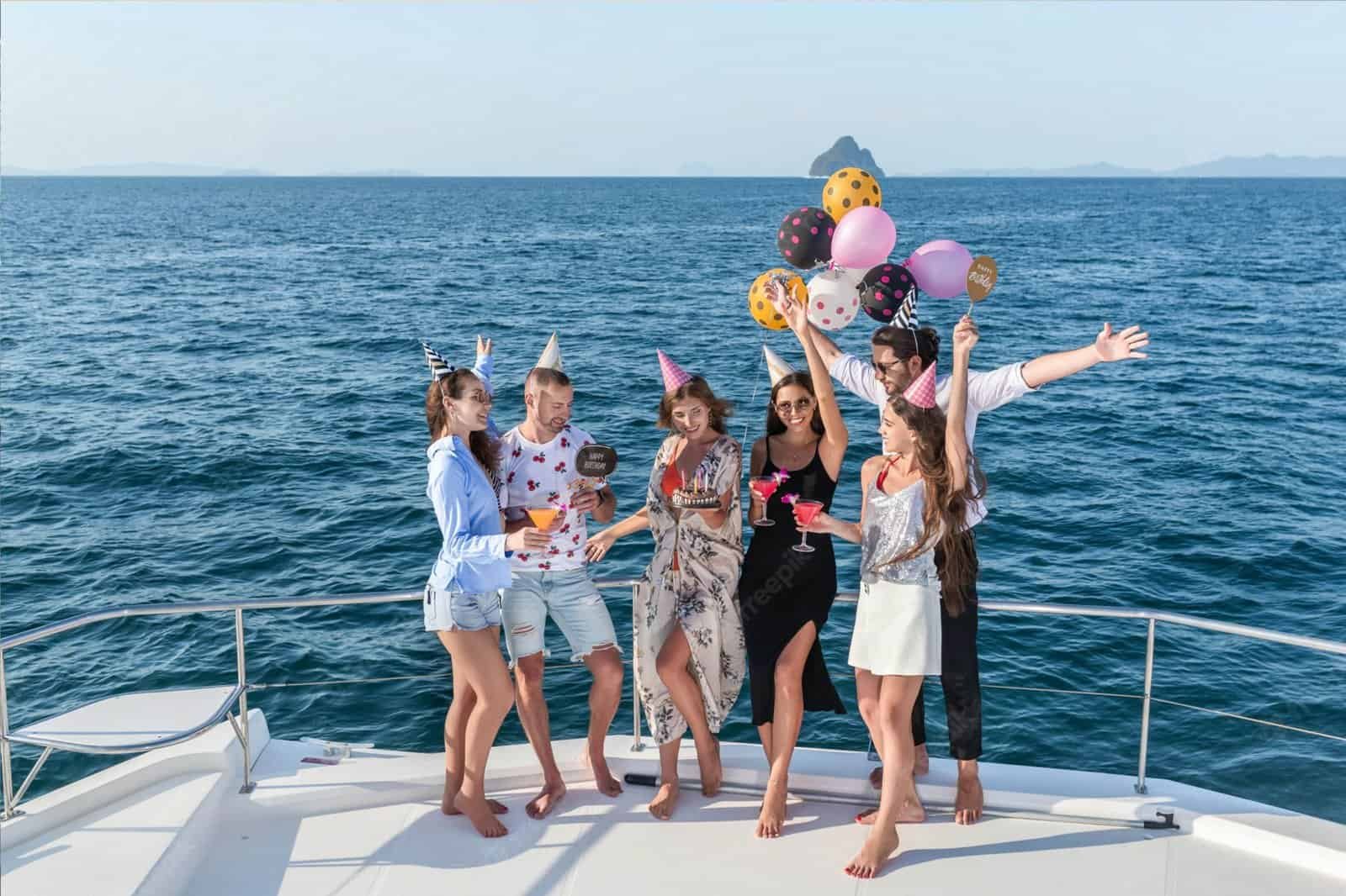 Anniversaire entre amis sur le Tage