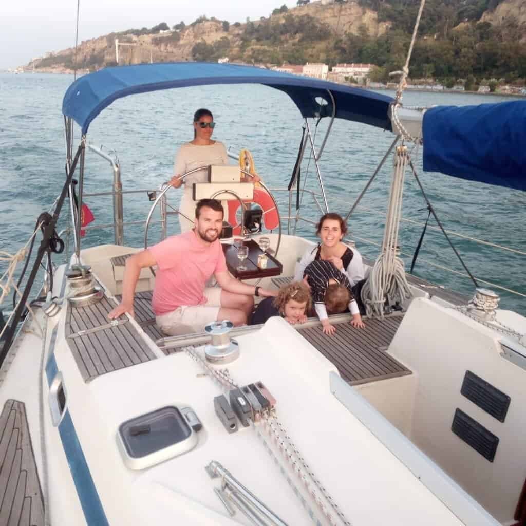 Família a bordo